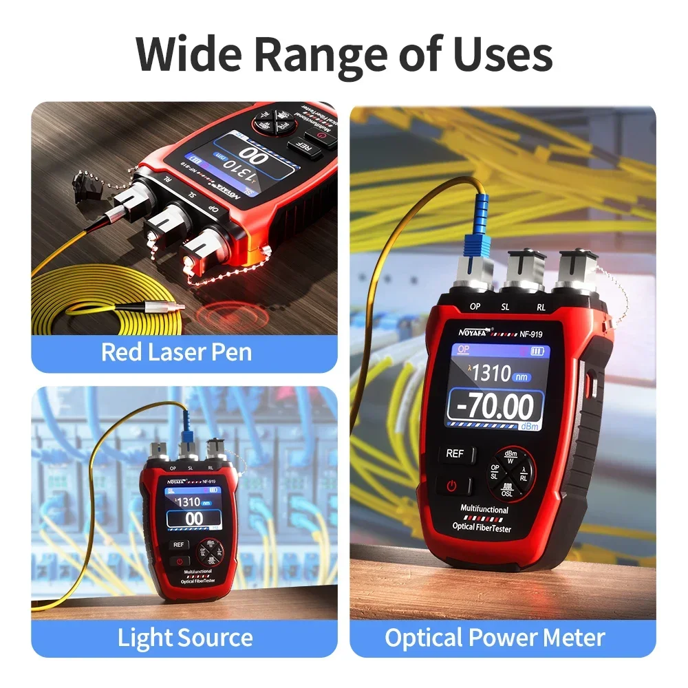 NOYAFA Fiber Optic Tester Opti - Lighting Visual 评论和价格