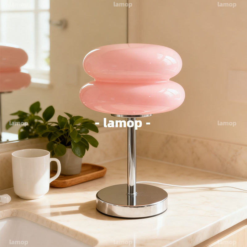 Cream Retro Bedside Table Lamp - Lighting Decor Bedroom 评论和价格