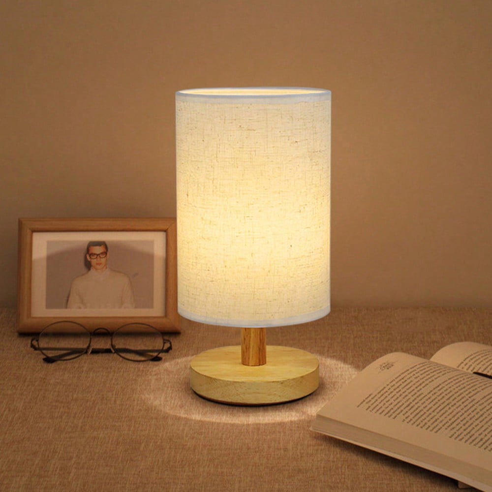 Modern Nordic Wooden And Fabri - Decor Lighting Lamps 评论和价格