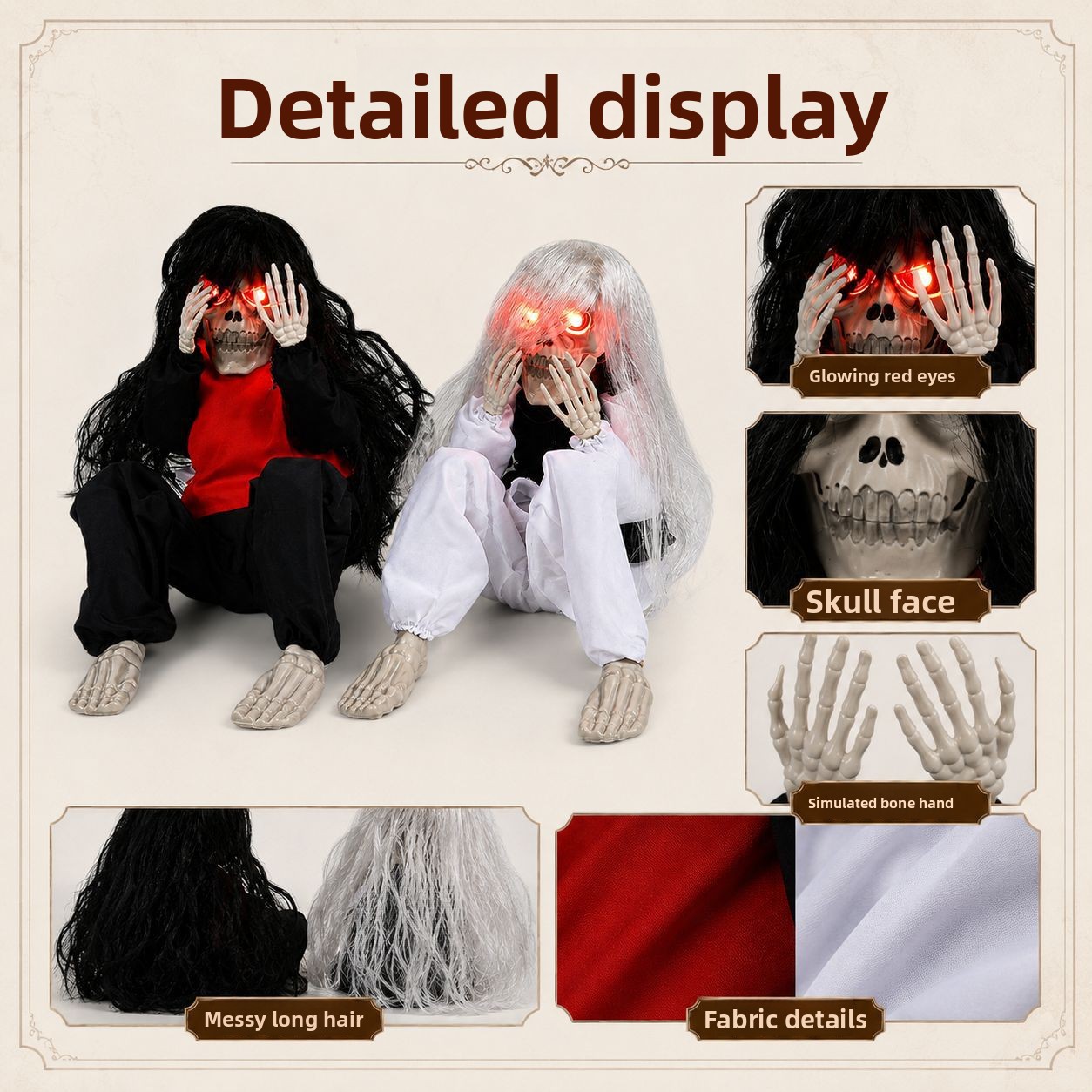 Halloween Outdoor Garden Sitti - Up Lighting Decor 评论和价格