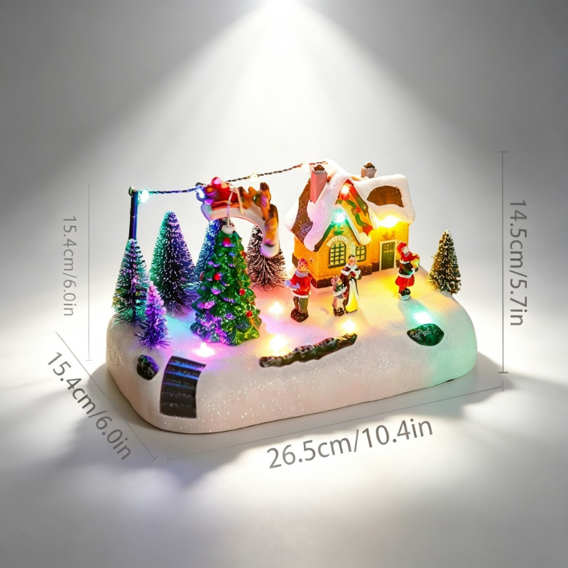 Musical Christmas Train Decor, - Up Lighting Decor 评论和价格