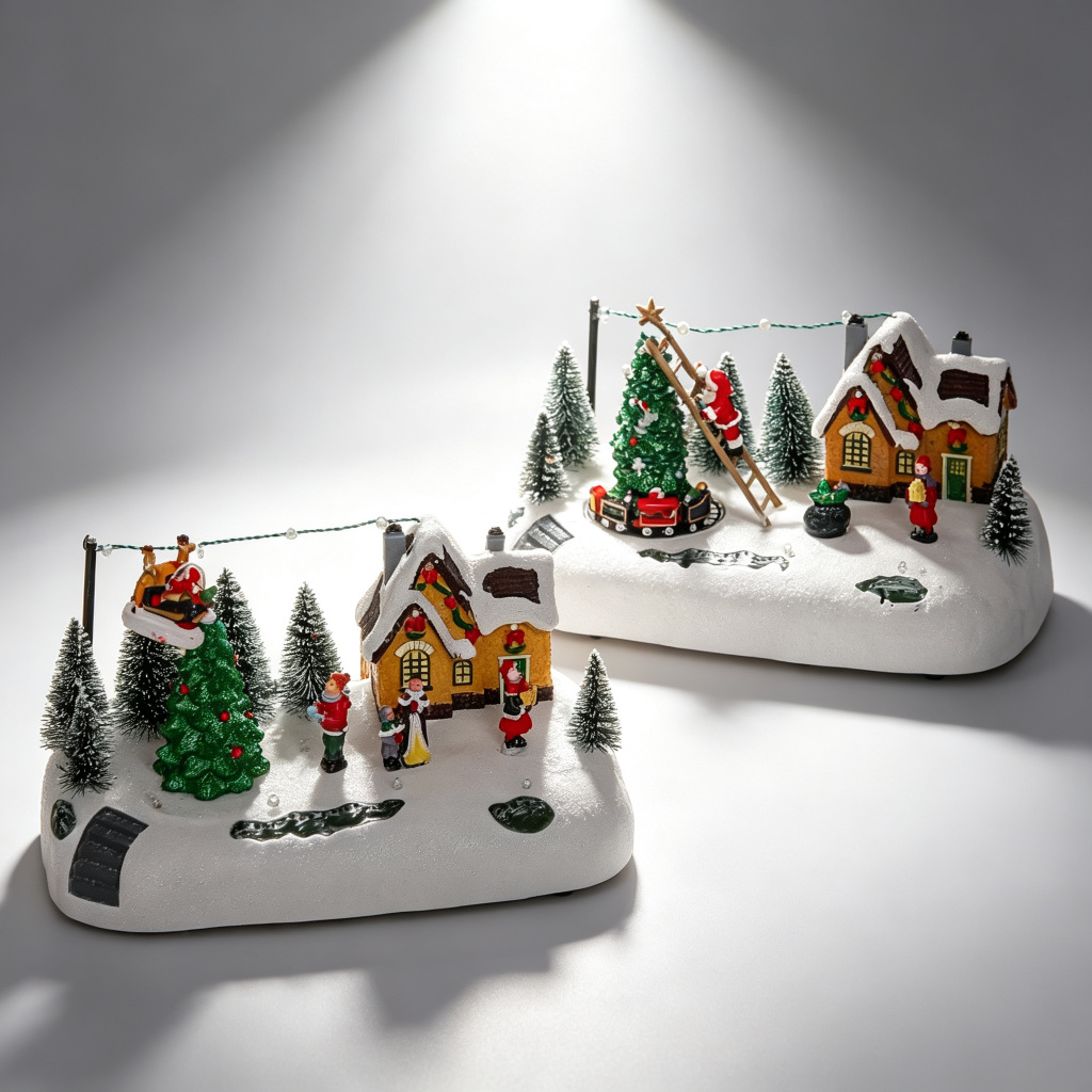 Musical Christmas Train Decor, - Up Lighting Decor 评论和价格