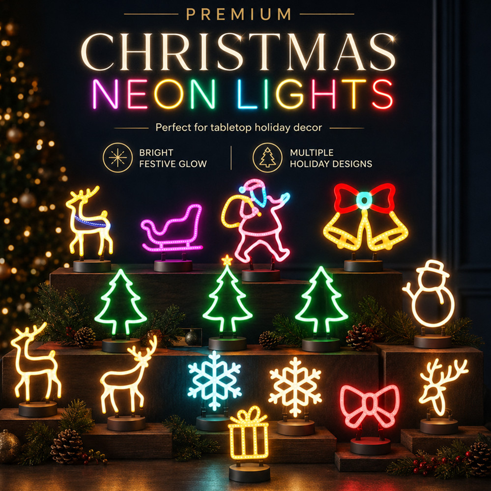Christmas Decoration LED Neon  - Lighting Christmas Decor 评论和价格