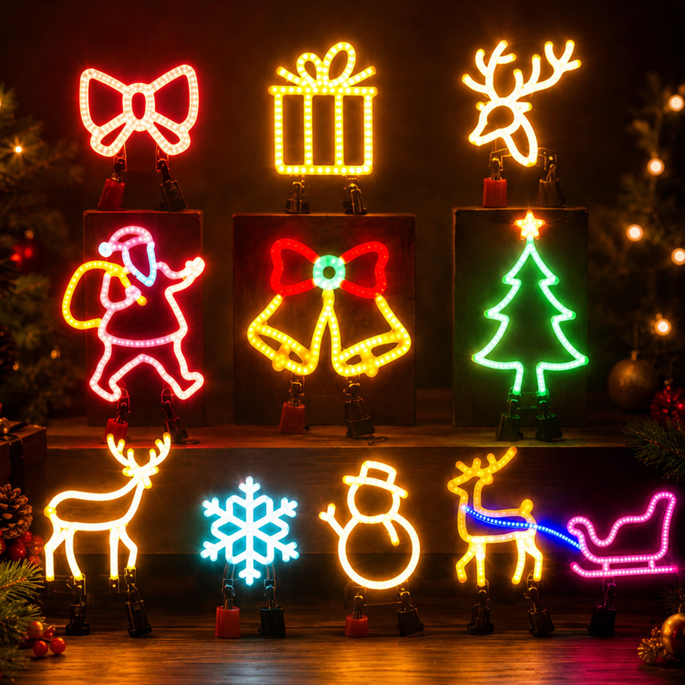Christmas Decoration LED Neon  - Lighting Christmas Decor 评论和价格