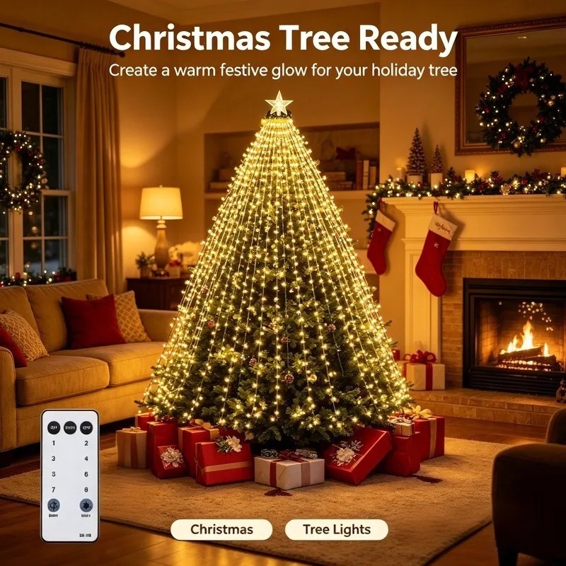 Waterproof USB LED String Ligh - Lighting Christmas Decor 评论和价格