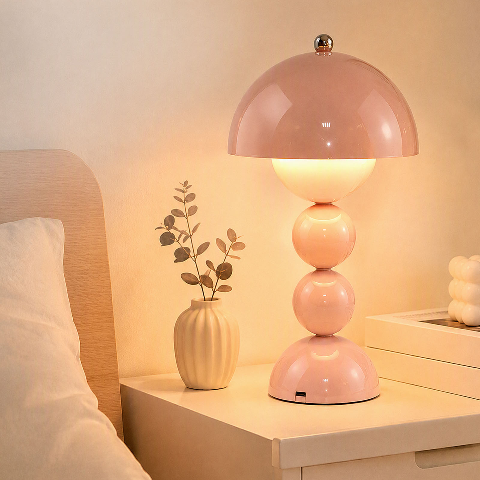 Vintage Mushroom Table Lamp US - Decor Lighting Lamps 评论和价格